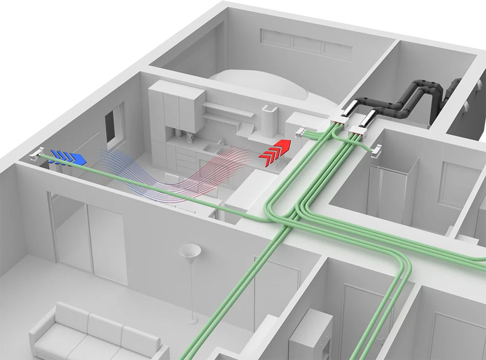 distribuzione ambiente vmc