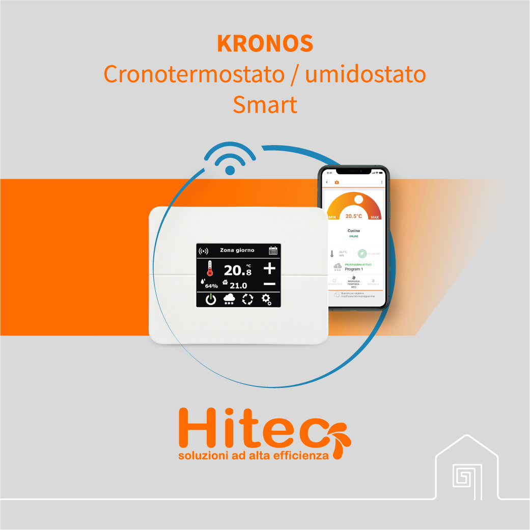 Il termostato e l'umidostato diventano SMART